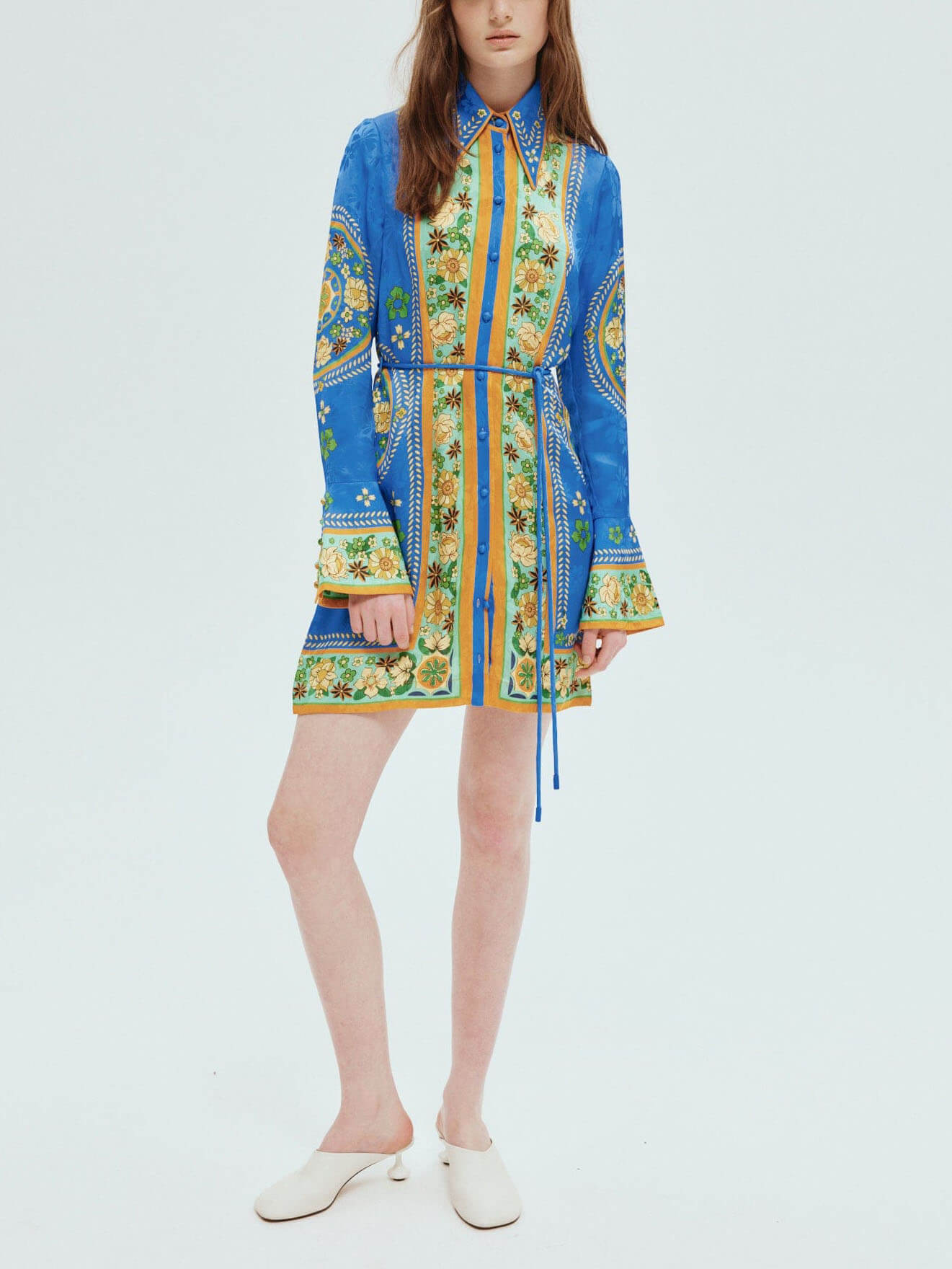 Vestido Mini Mosaico Exquisito e Deslumbrante