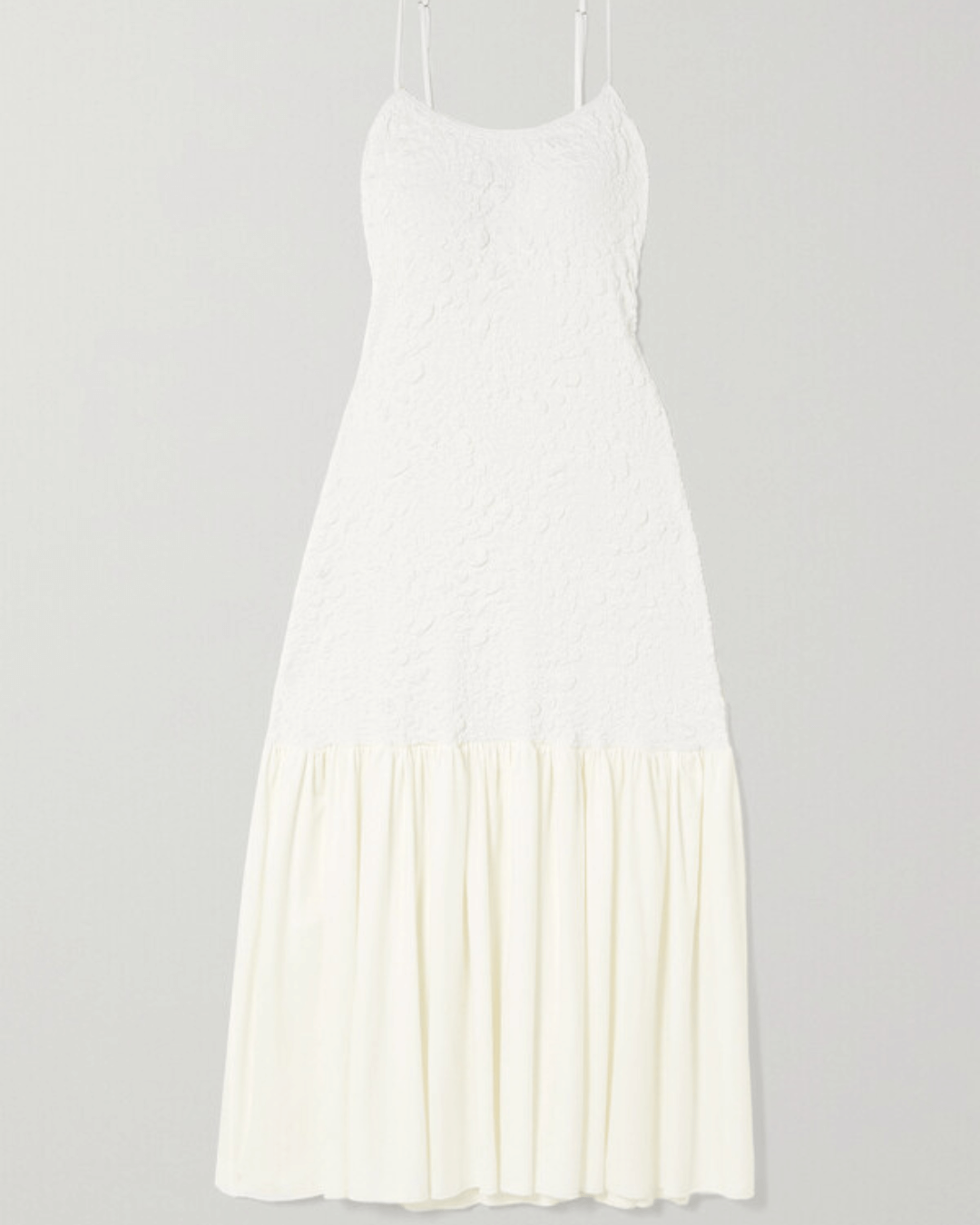 Popcorn-Jersey-Midikleid