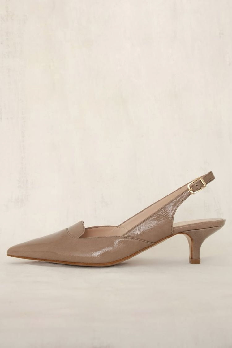 Eleganti e versatili sandali con tacco a spillo e cinturino posteriore in tinta unita [Pre-ordine] 