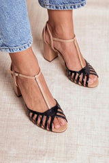 Beige Black