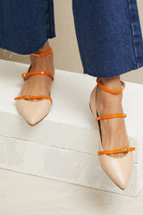 Beige Orange