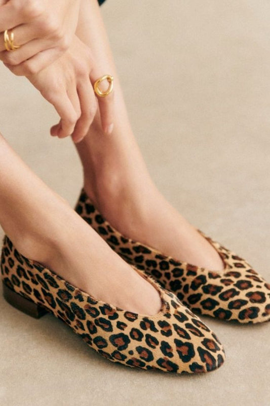 Ballerine con punta a mandorla finta e taglio basso [Pre-ordine]