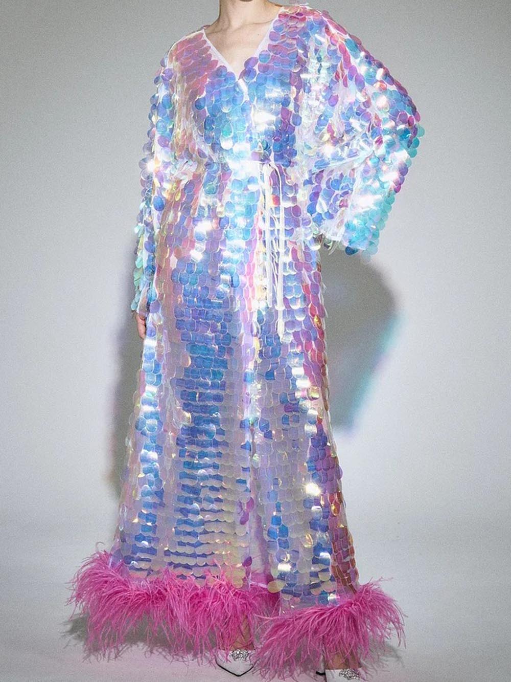 Mermaid Sequins Girlfriend Robe