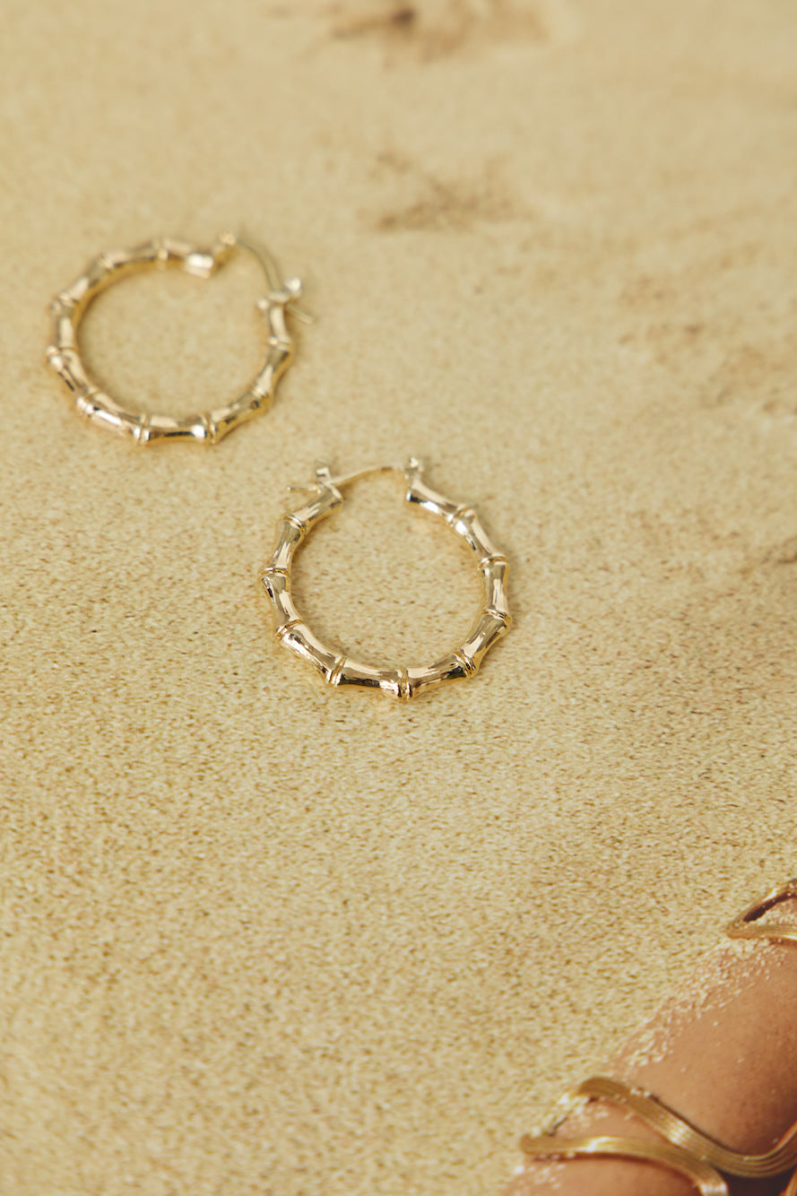 Intertwined Earrings Gold