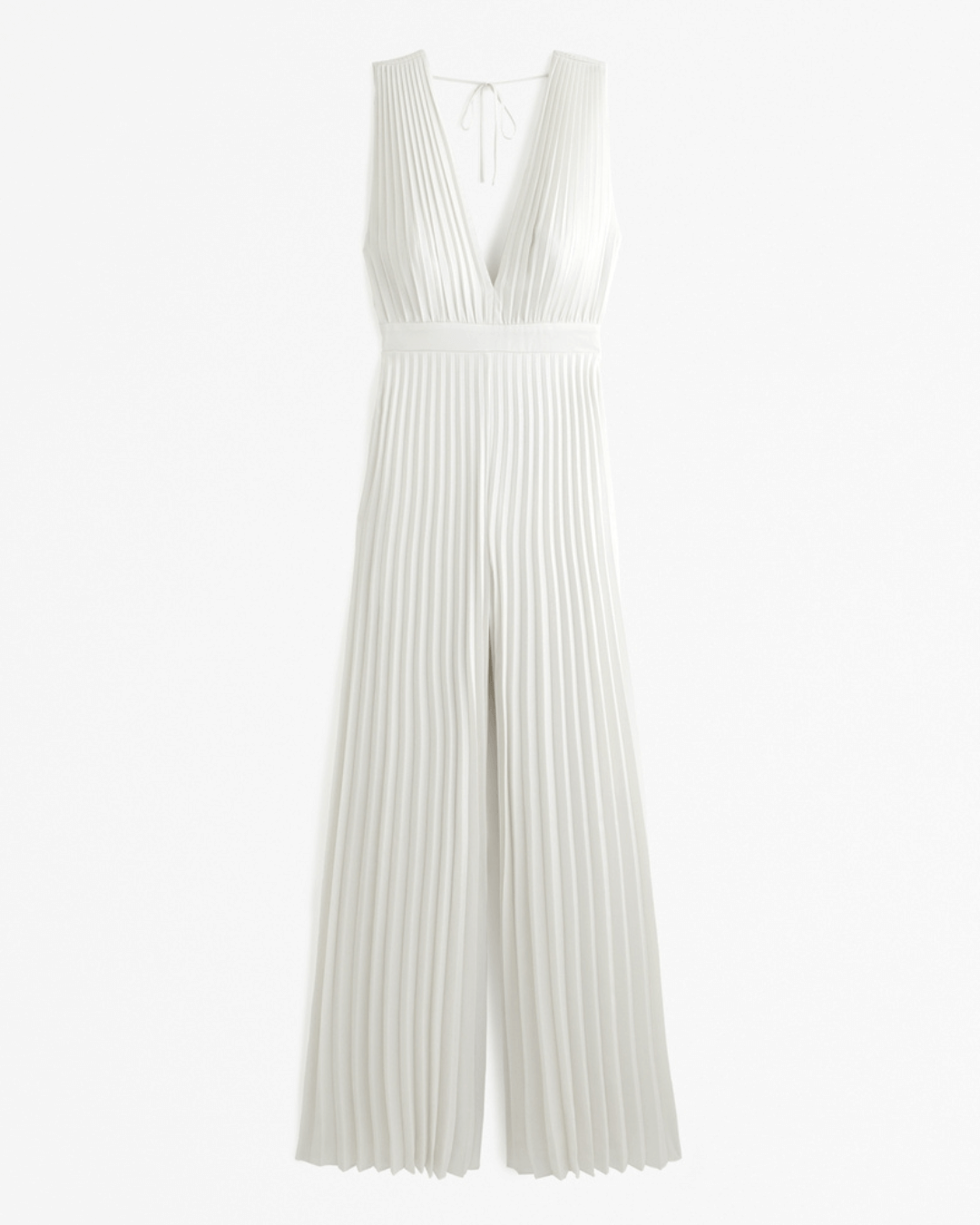 Sleeveless  Pleated Jumpsuit