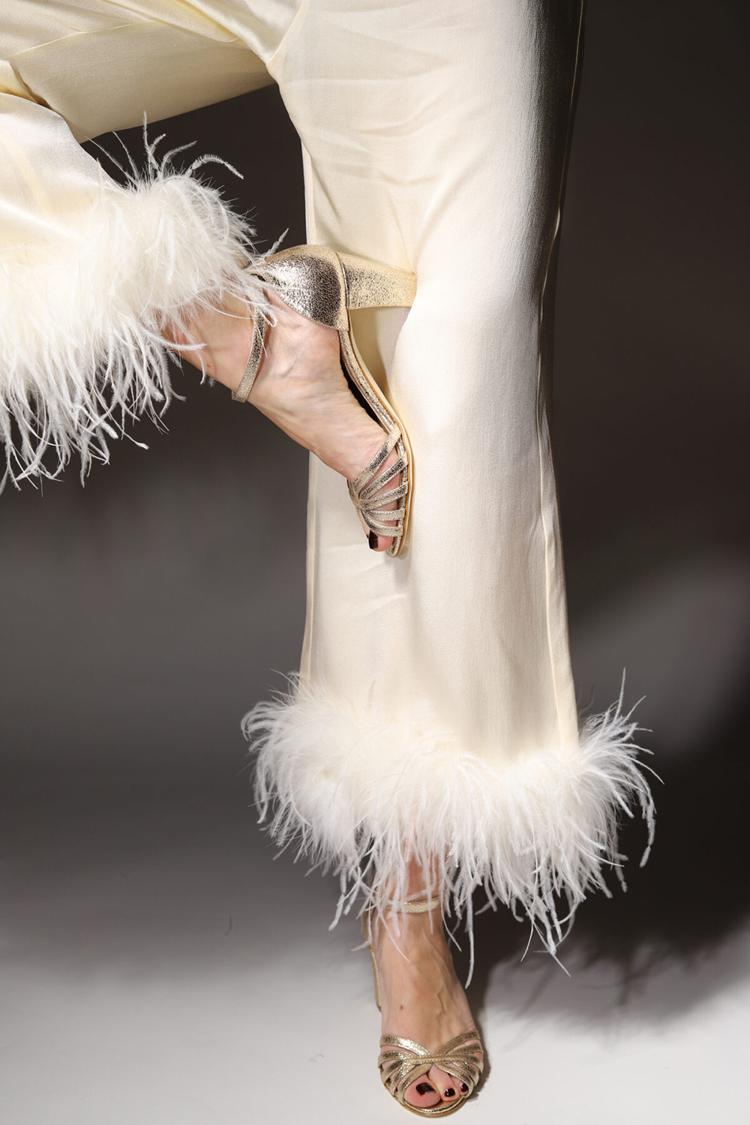 Metallic Sheen Ankle Strap Buckle Peep Toe Gold Chunky Heels [Pre Order]