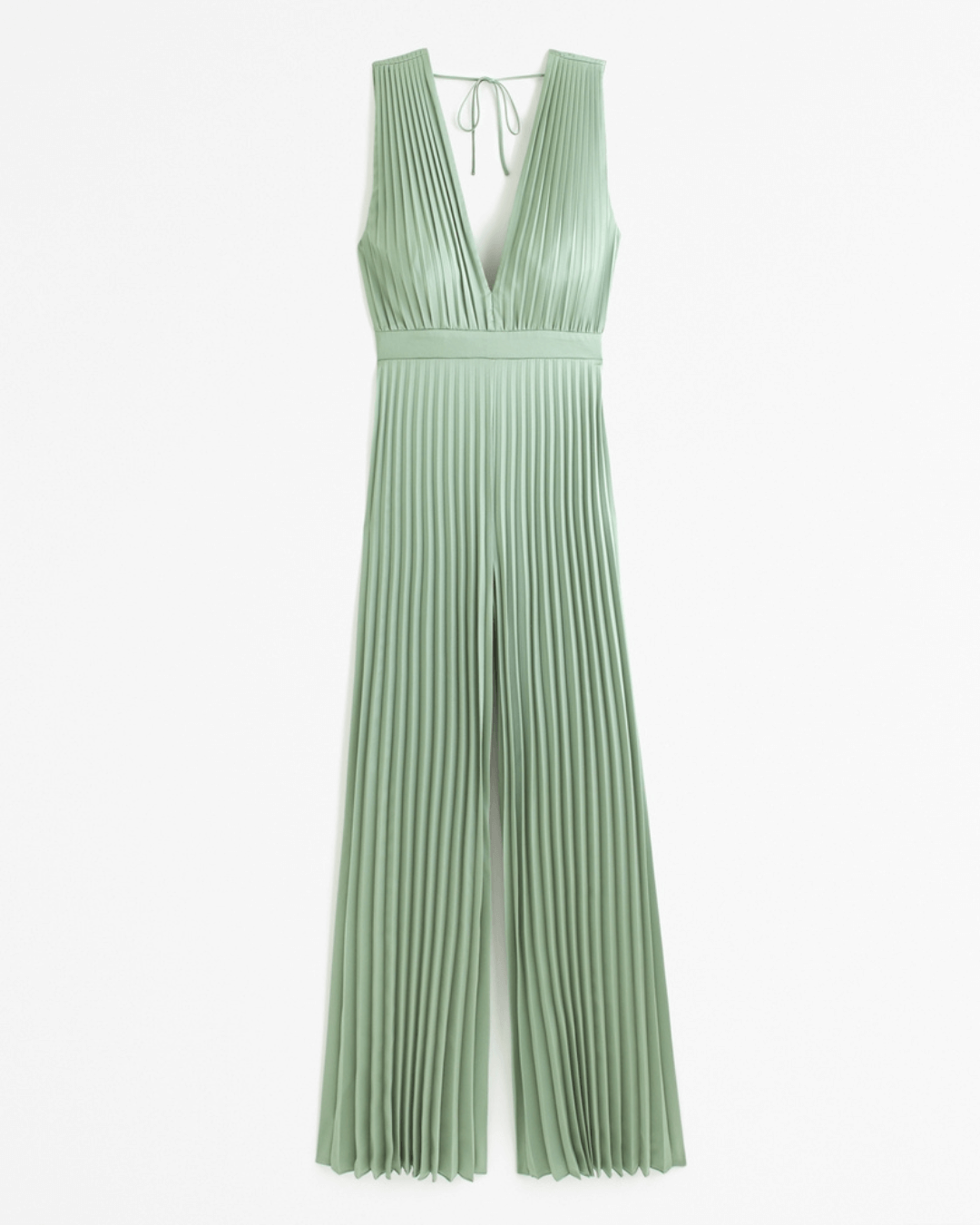 Sleeveless  Pleated Jumpsuit