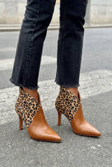 LeopardTYPE: Pointed Toe Booties