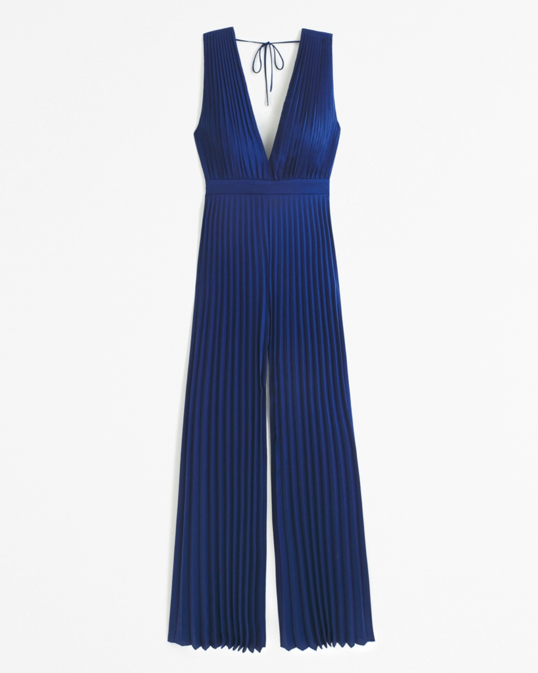 Sleeveless  Pleated Jumpsuit