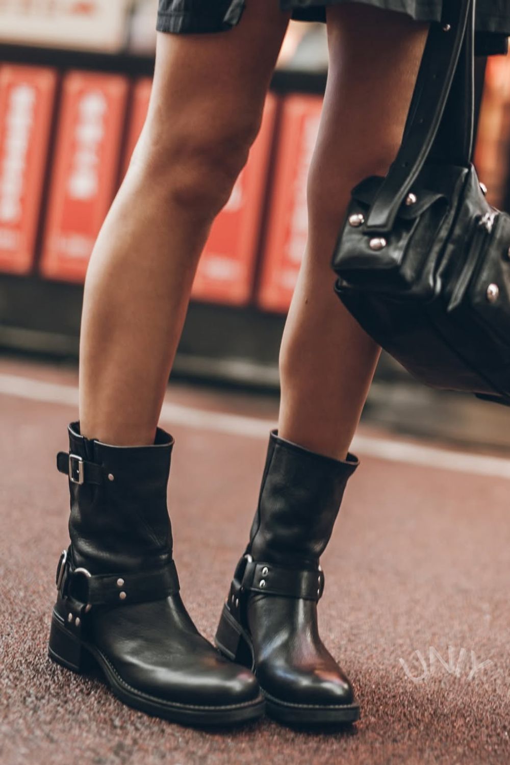 Stivaletti da combattimento con cinturino e fibbia [Pre-ordine]