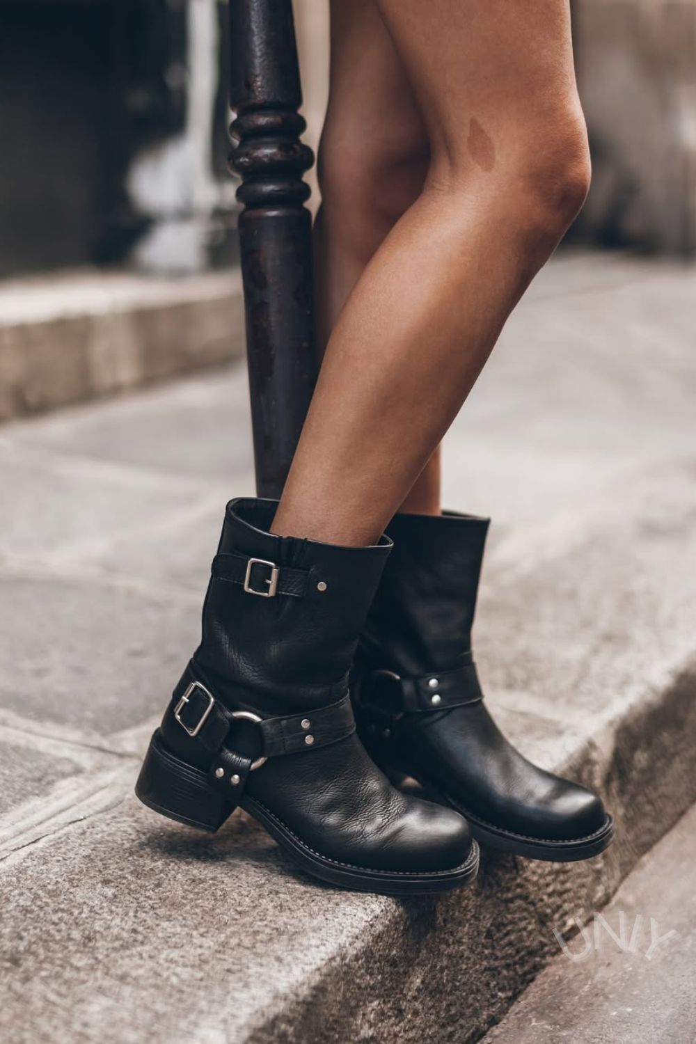 Stivaletti da combattimento con cinturino e fibbia [Pre-ordine]