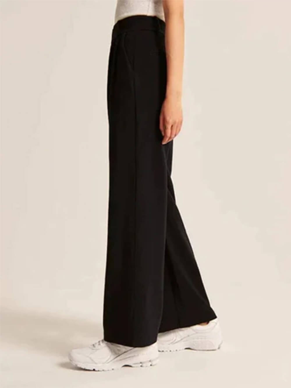 Wide Leg Tailored Pants