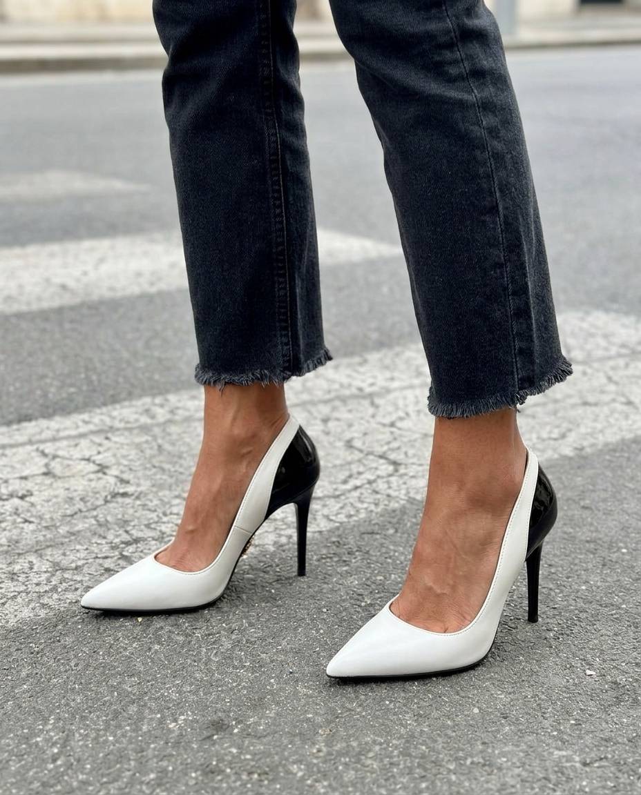 Classic Patent Back Pointed Toe Stiletto Pumps [Pre Order]