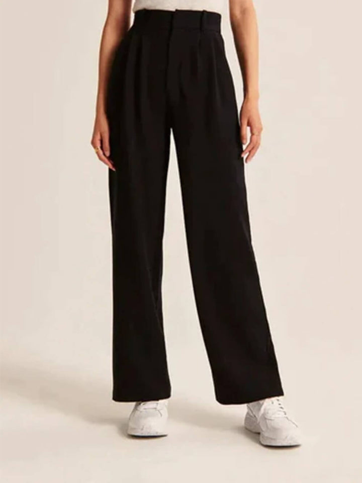 Wide Leg Tailored Pants