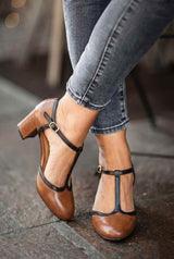 Tan and Black