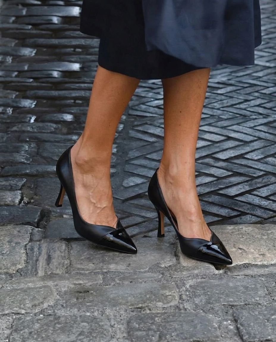 Patent Cap PointedToe Stiletto Dress Pumps [Pre Order]